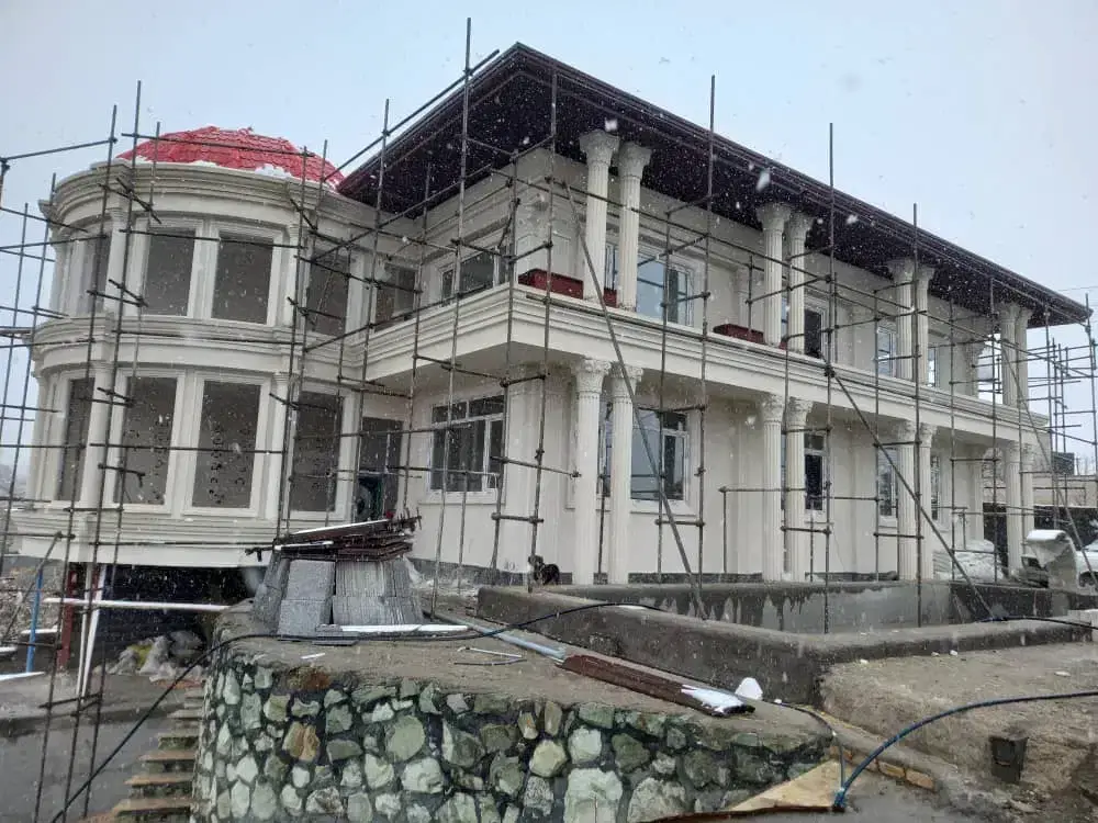 اجزای نمای سیمانی