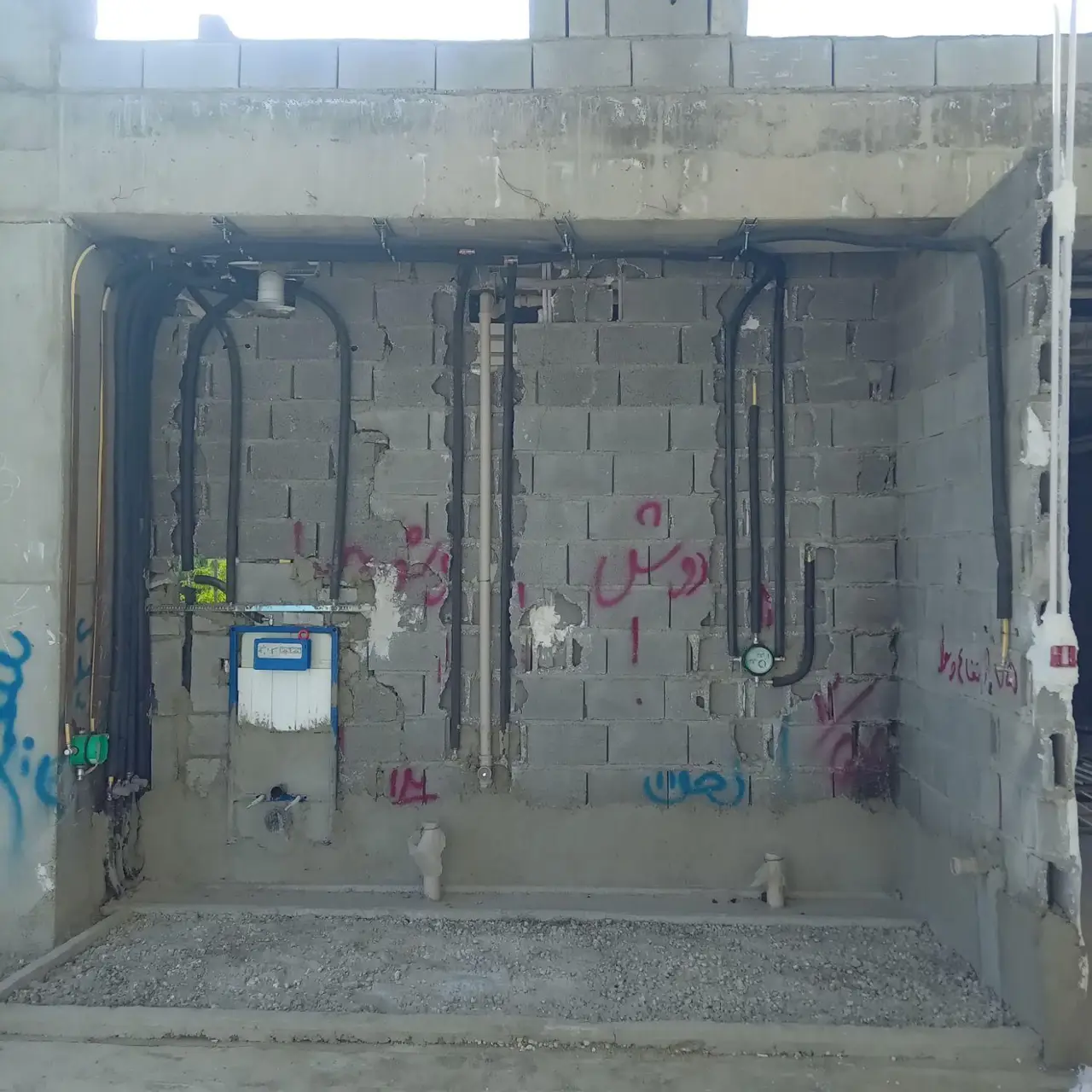 لوله کشی ساختمان سردوگرم شوفاژ فاضلاب