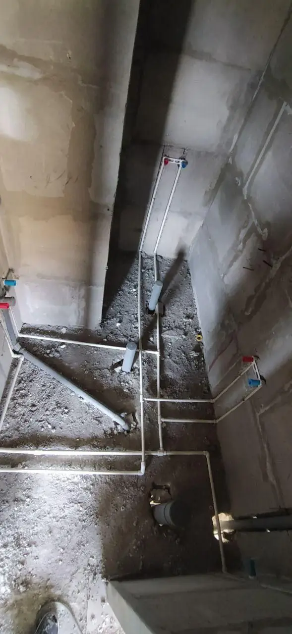 لوله کشی ساختمان سردوگرم شوفاژ فاضلاب