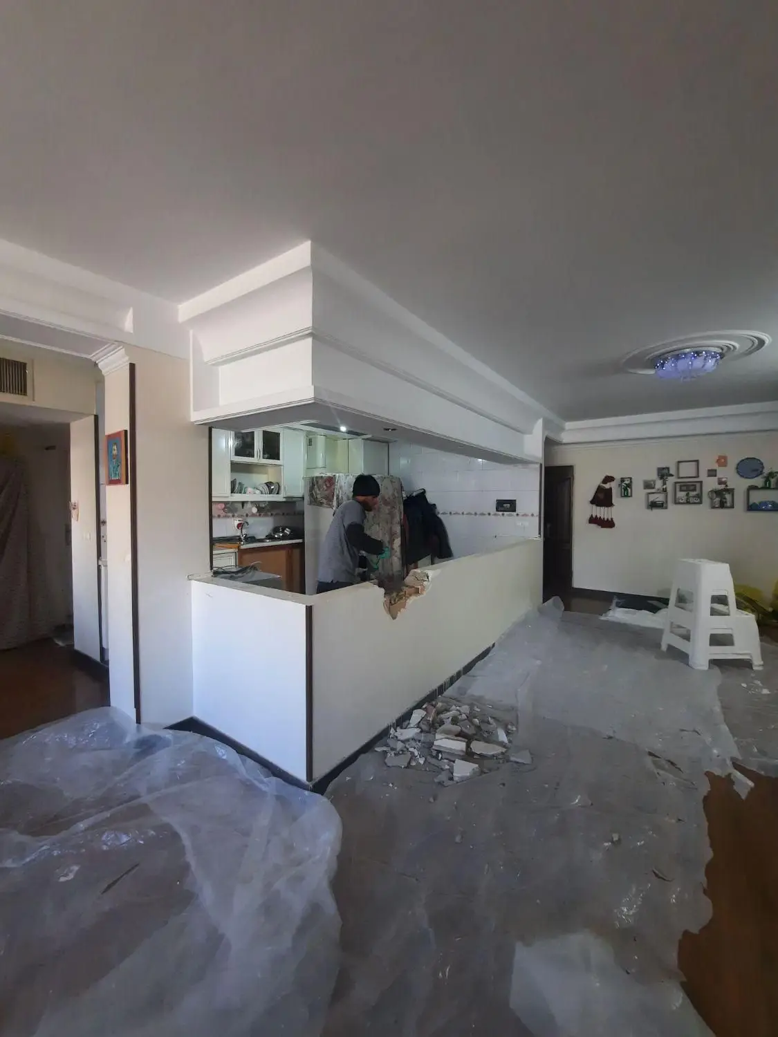 خورده کاری تخریب ارک اوپن