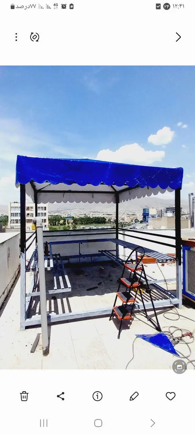 جوشکاری وشیروانی کاری وبرشکاری سیار