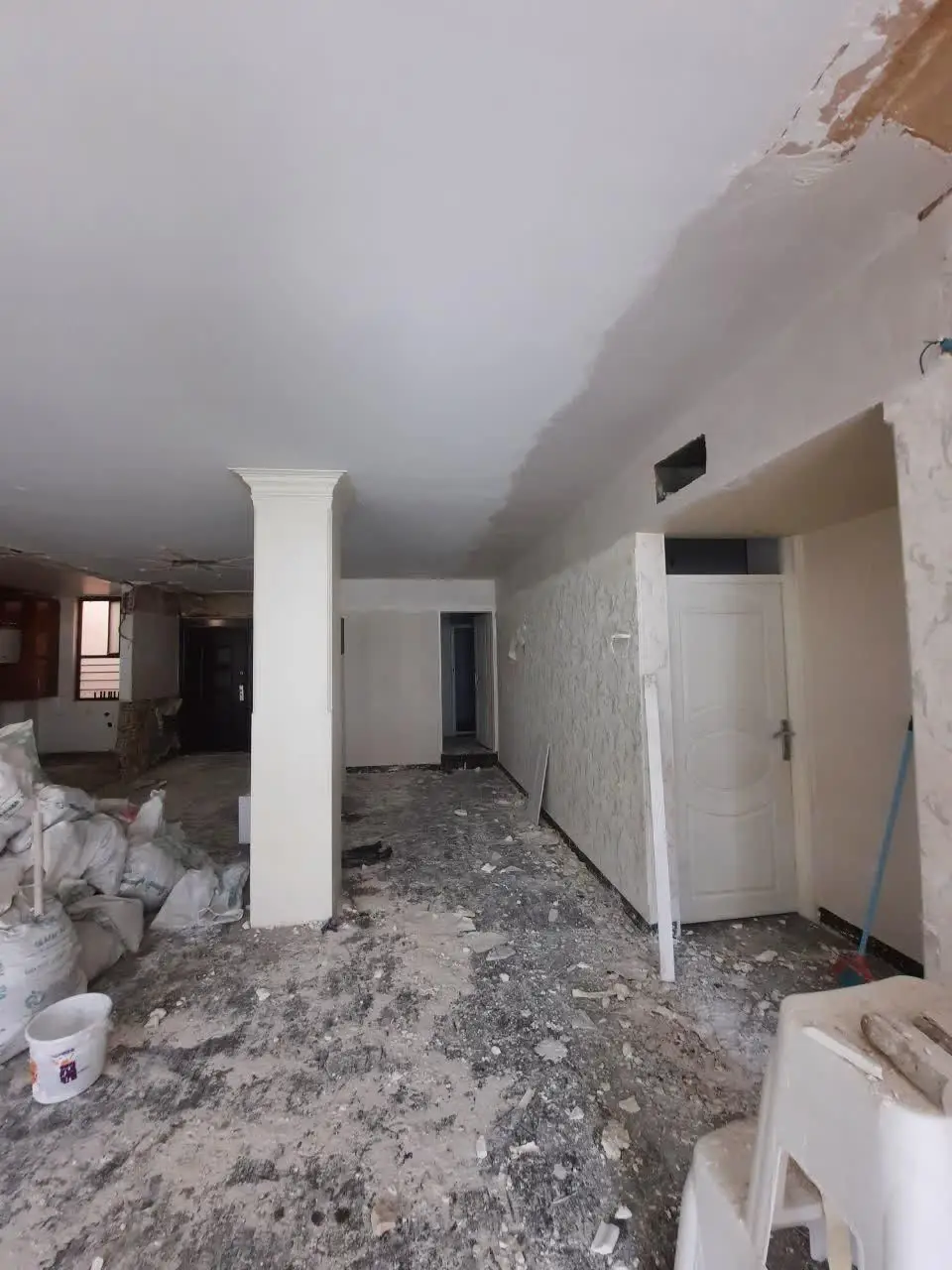 گچکاری خورده کاری( بازسازی تخریب )آرک اوپن شومینه