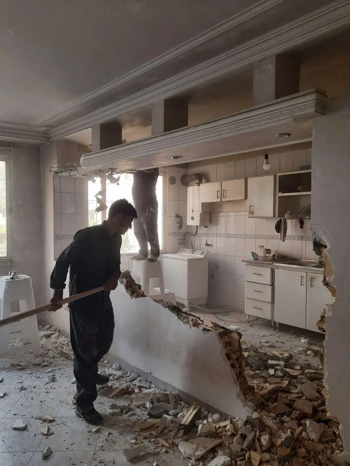 خورده کاری تخریب ارک اوپن