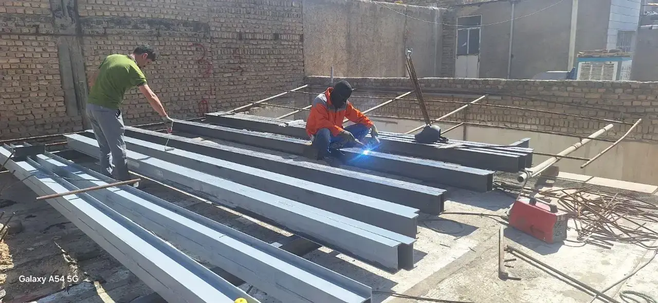 اجرای انواع سازه و اسکلت فلزی در کل مناطق کرج