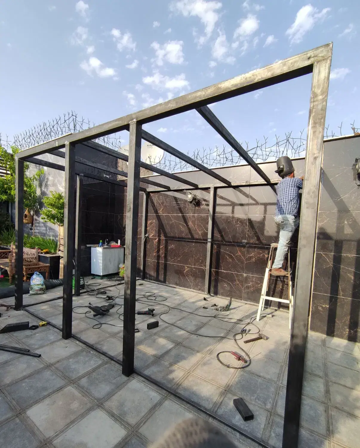 جوشکاری و آهنگری سیار