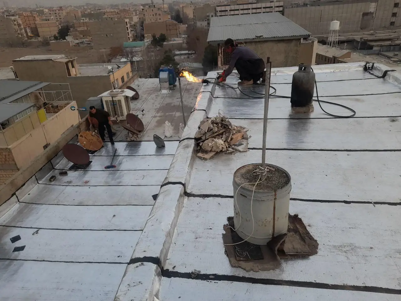 ایزوگام کار/سراسرالبرز،تهران حتی یک متر