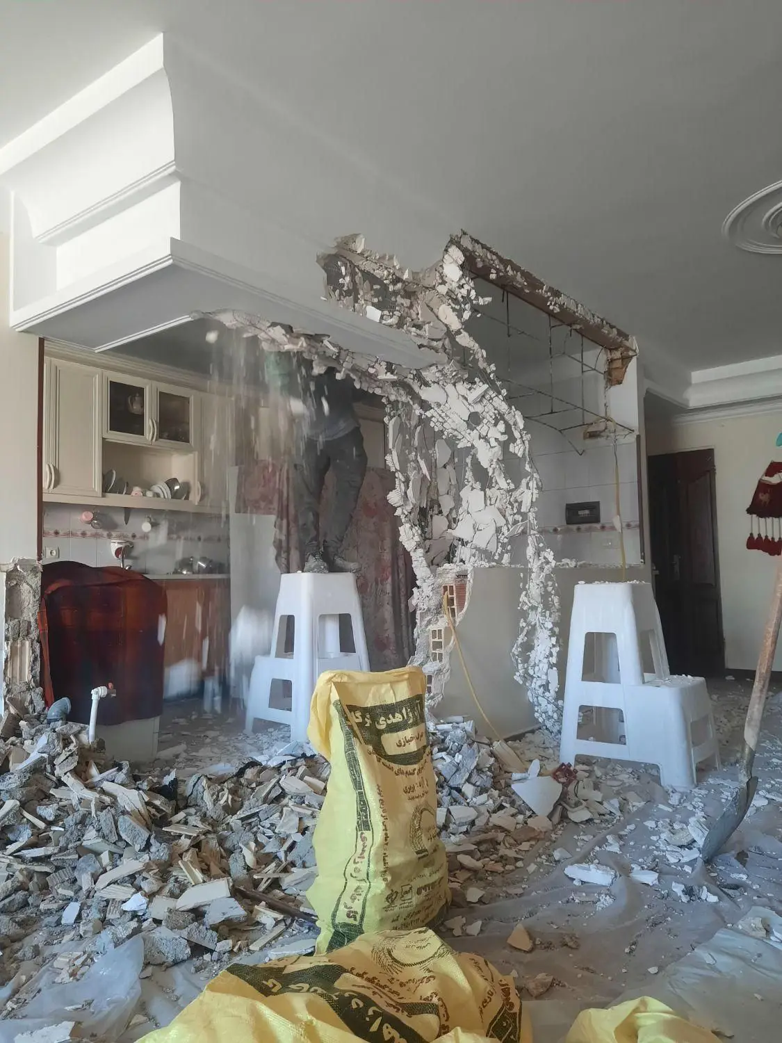 خورده کاری تخریب ارک اوپن