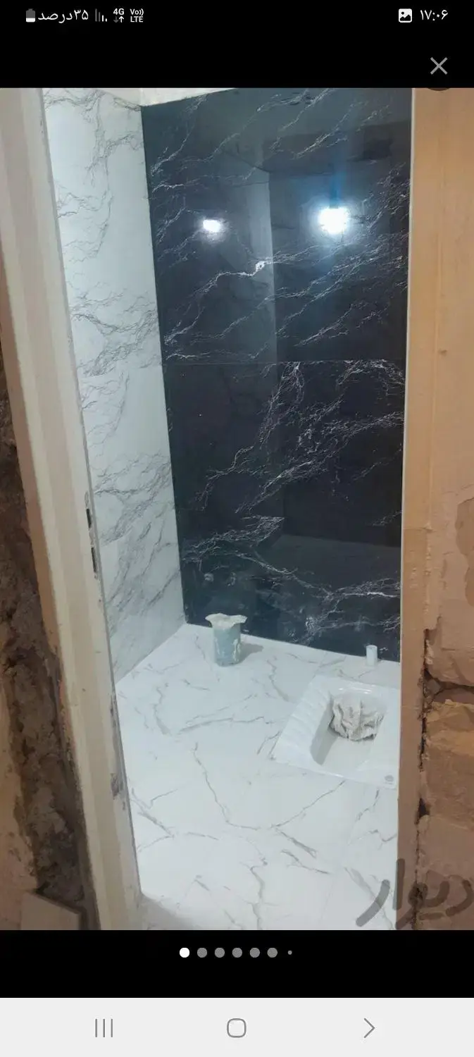 کاشی کار سرامیک کاشیکاری گچ لکه گیری تخریب بندکشی