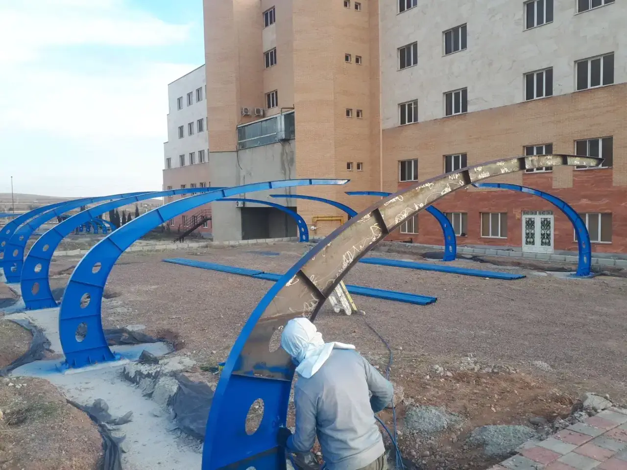 نقاشی ساختمان با ایرلس - 20 سال تجربه