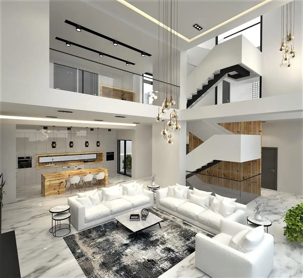 طراحی تخصصی ویلا و طراحی پلان نما داخلی و محوطه