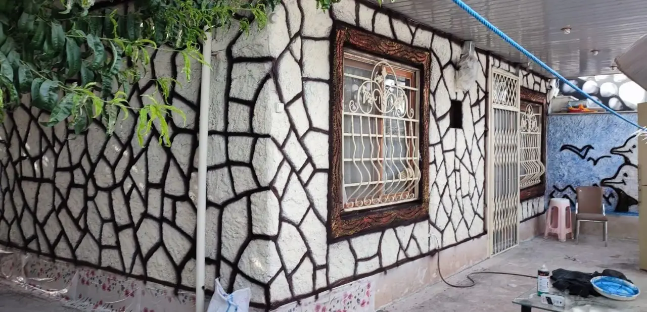 پیمانکاری ،محوطه سازی، سیمانکاری طرح سنگ وکف سازی