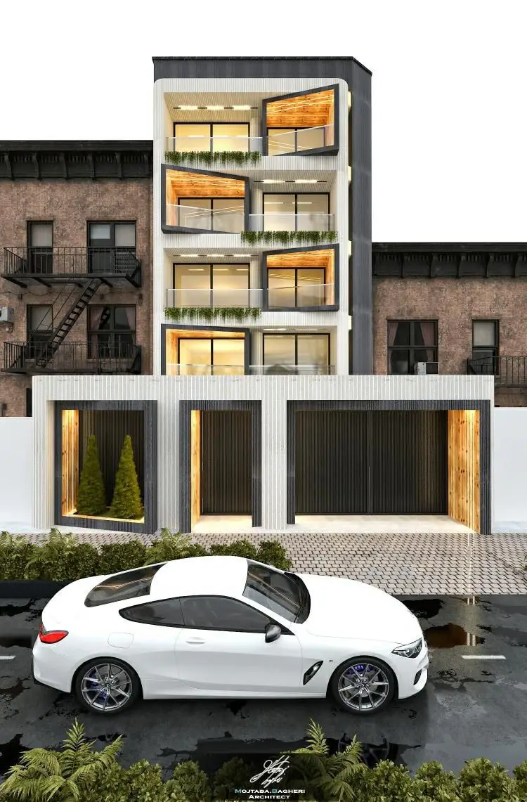 طراحی تخصصی ویلا و طراحی پلان نما داخلی و محوطه