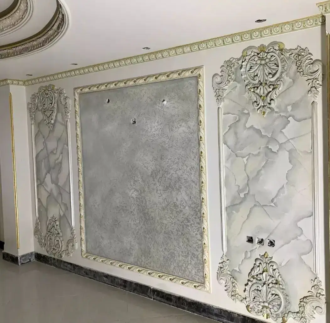 گچبری وگچکاری ونقاشی پتینه ورق طلا