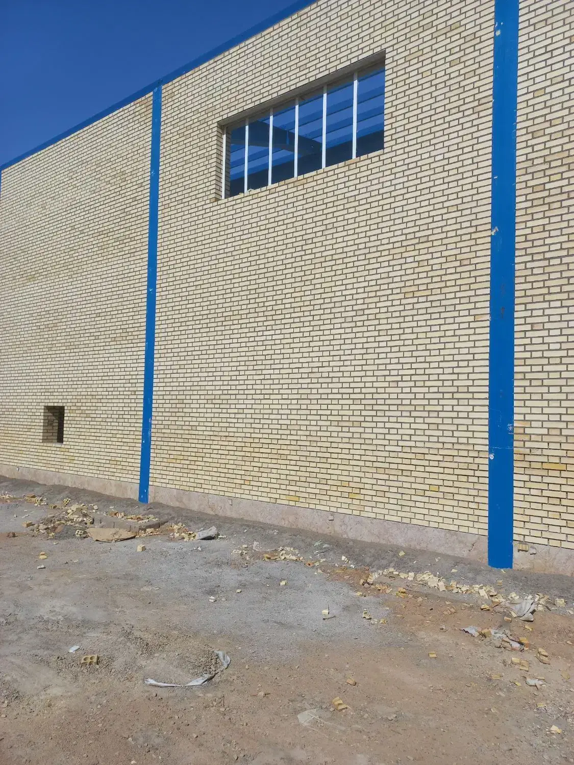 اجرای نمای سوله و ساختمان