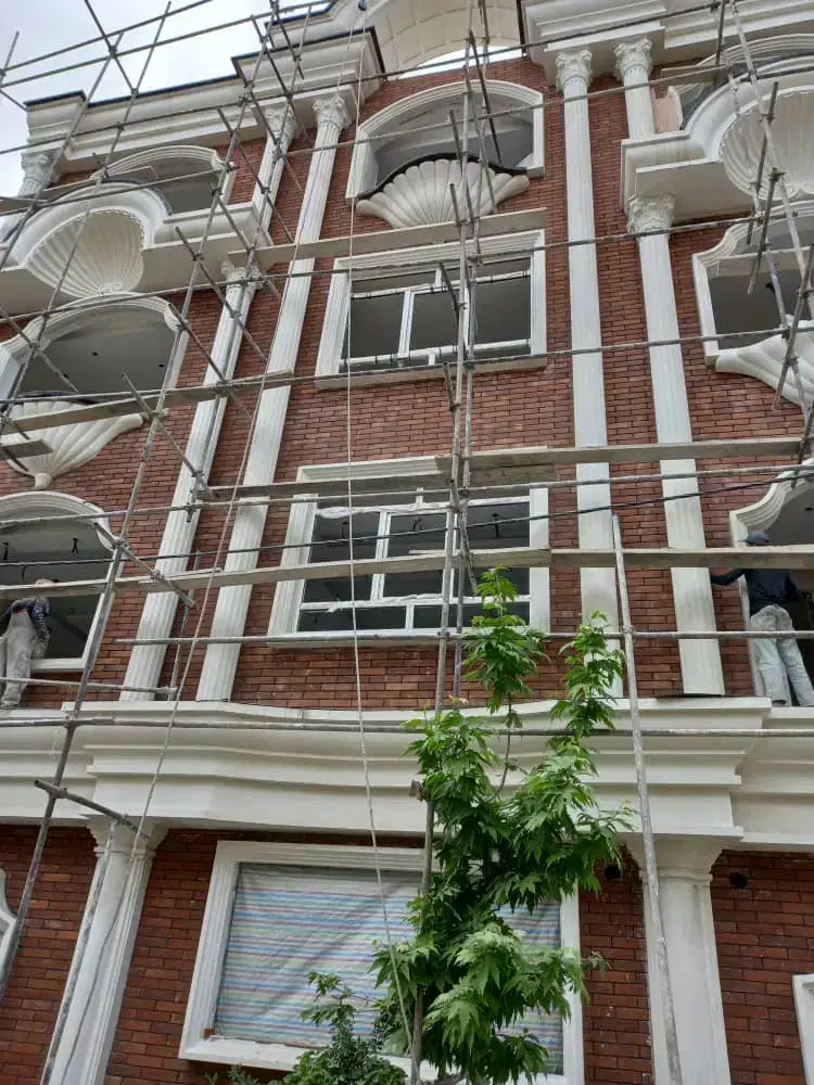 اجزای نمای سیمانی