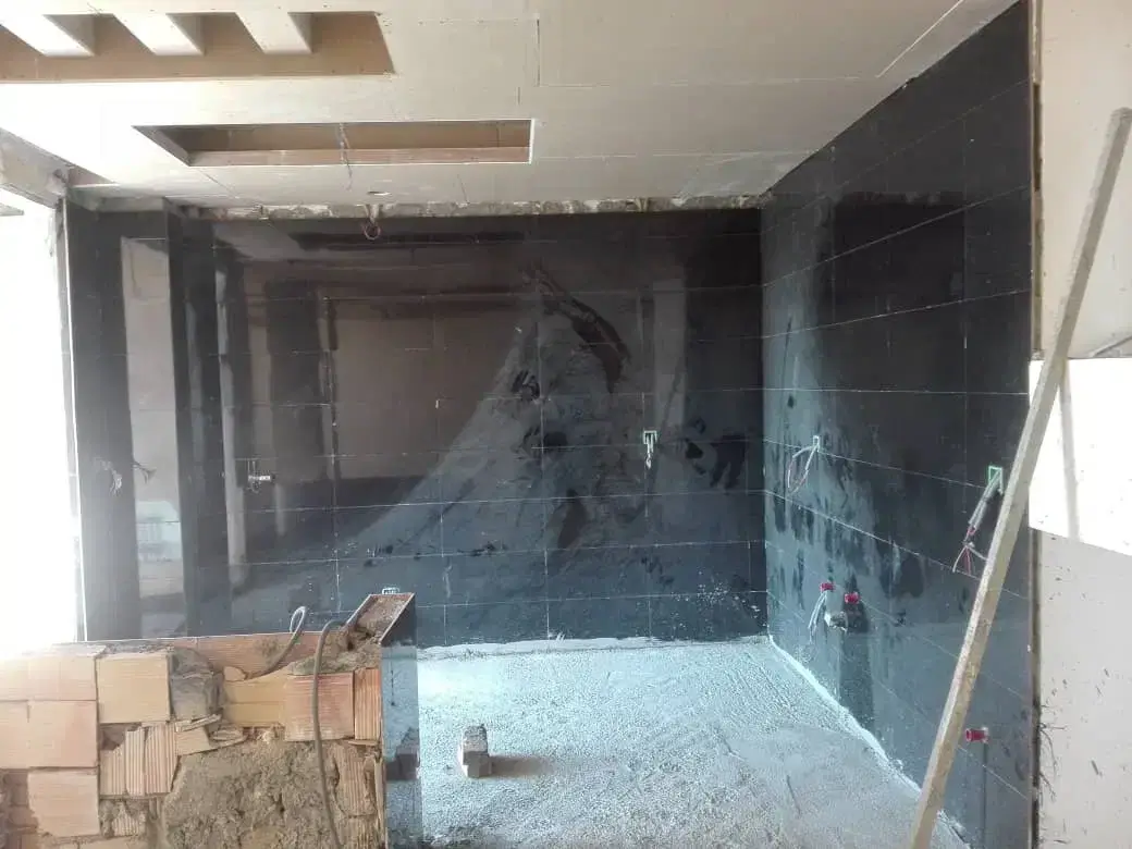 تخریب کاشی کاری گچکاری لوله کشی سیمان کاری بنایی