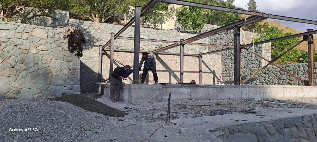 اجرای سقف های فلزی و جوشکاری